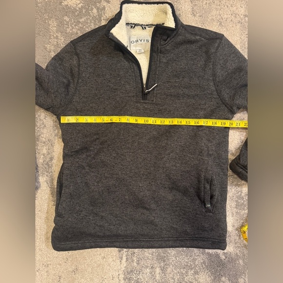 Men’s Gray Orvis Pullover - Picture 5 of 6